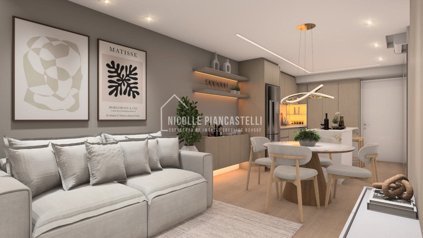 Apartamento com 1 suíte + 2 quartos, no Bucarein.