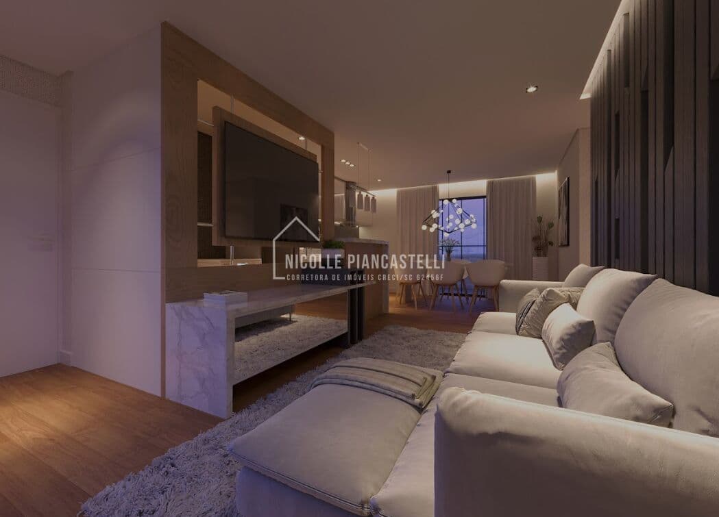 Apartamento com 1 suíte + 2 quartos e 2 vagas, no Atiradores.
