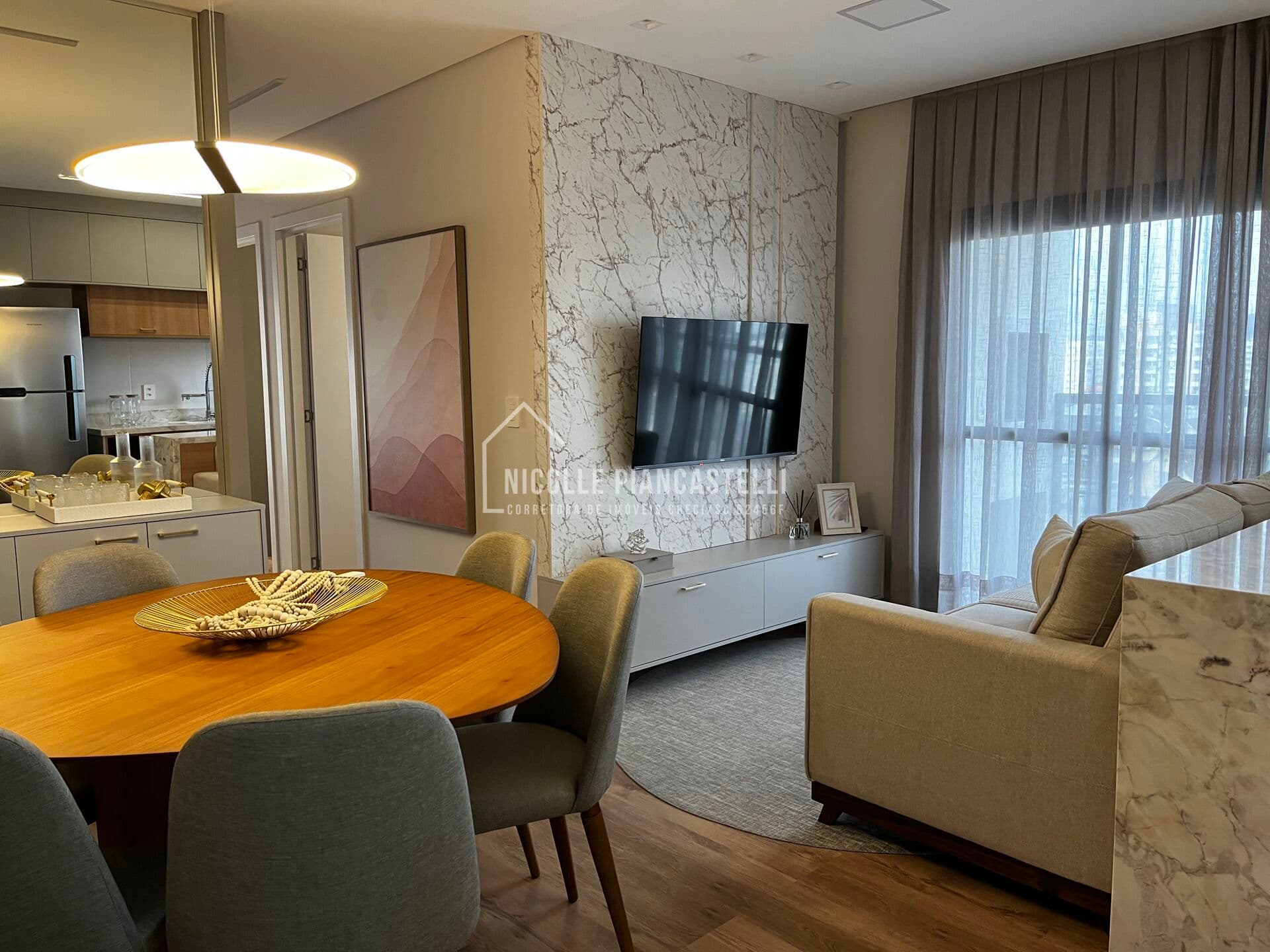 Apartamento Giardino com 1 suíte + 2 quartos, no Anita Garibaldi.