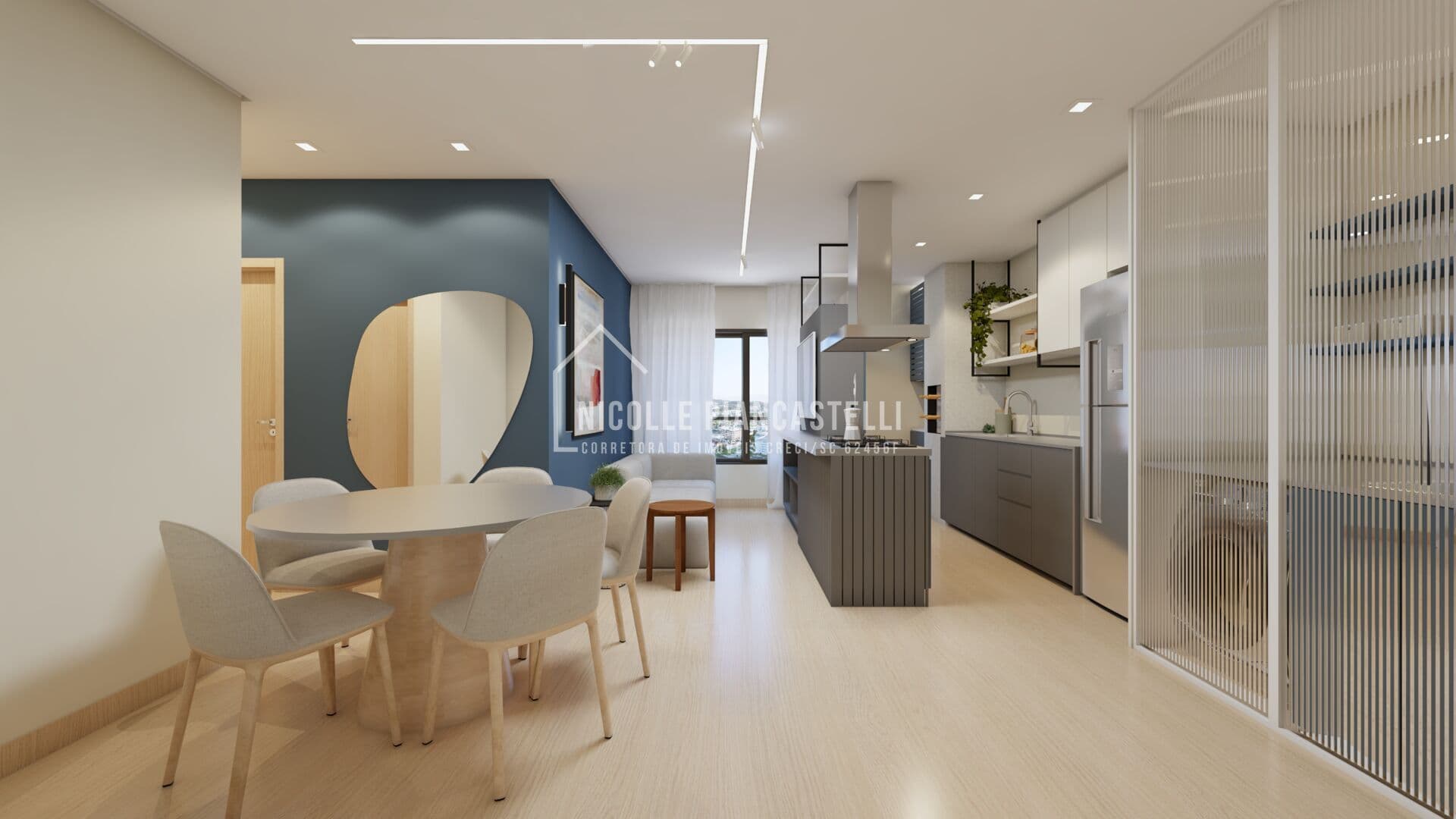 Apartamento com 1 suíte + 1 quarto, no Costa e Silva