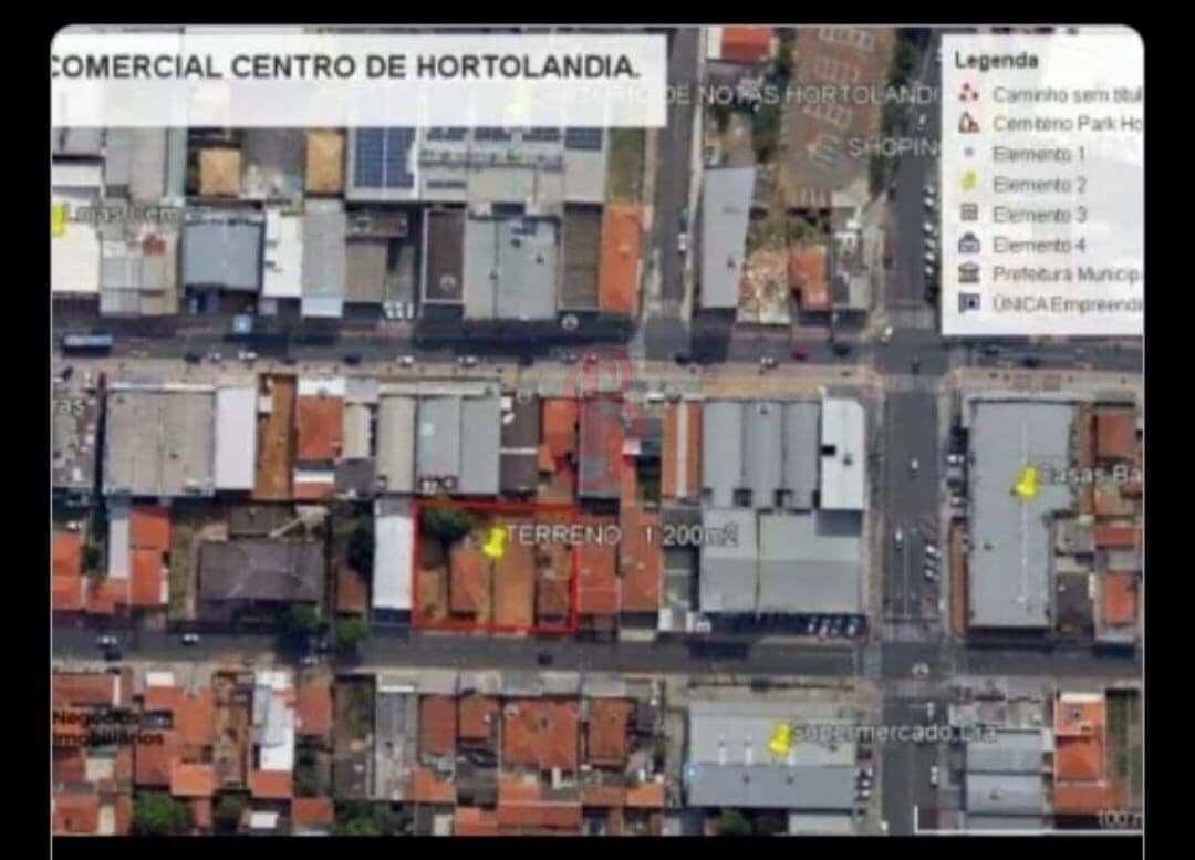 Terreno Comercial no Centro de Hortolândia - 344