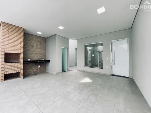 Casa nova para venda, 125,00 m² área construída, bairro Jardim Terramérica em Americana-SP.