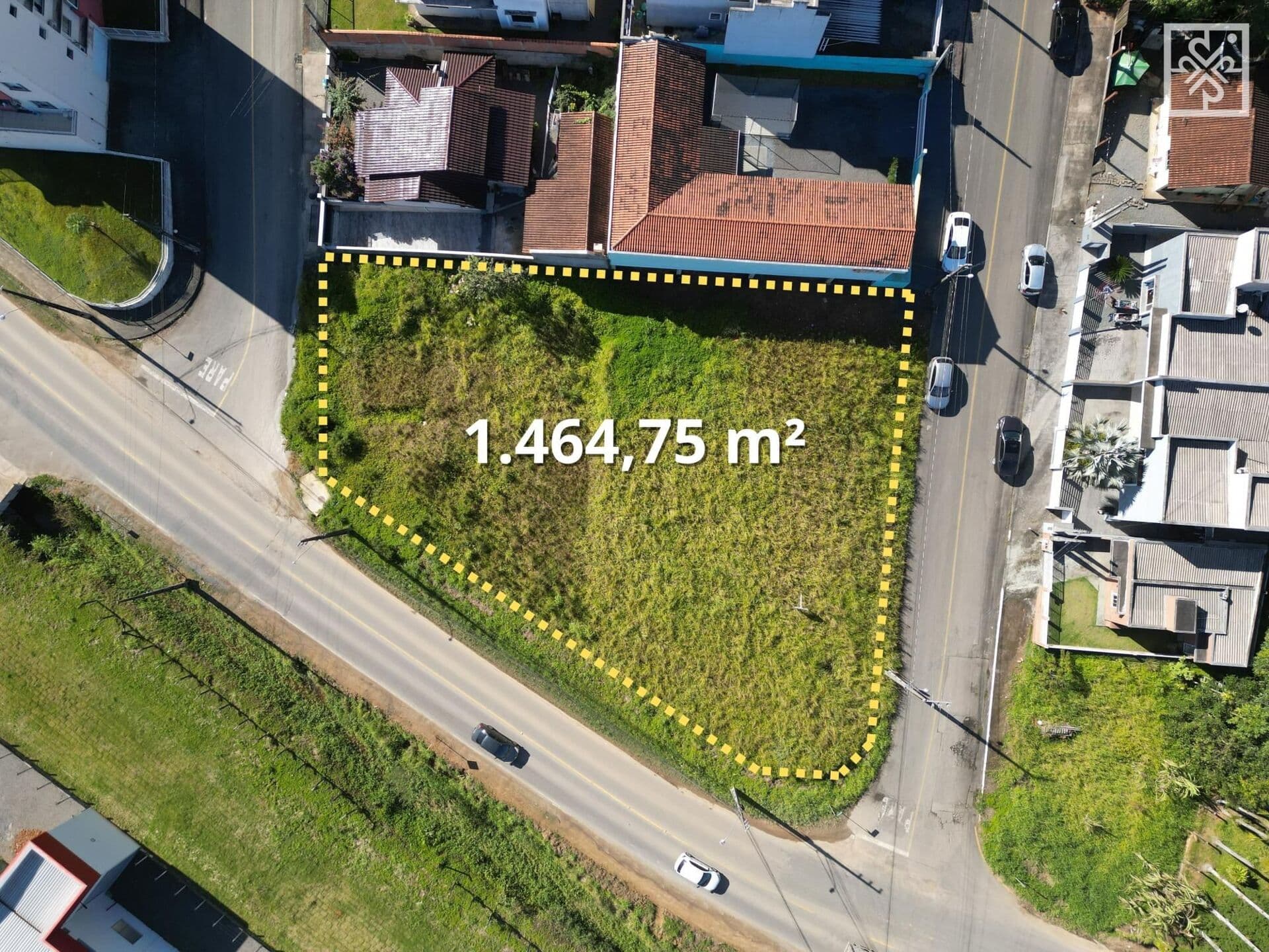 Terreno Plano de 1.464m² em Três Rios do Norte em Jaraguá do Sul.