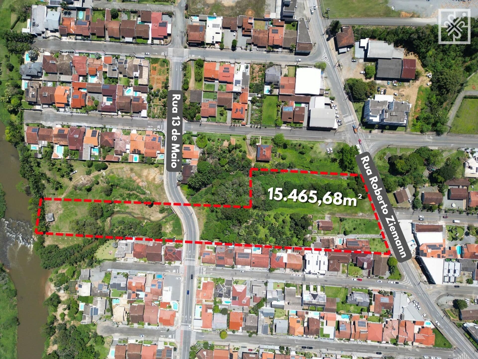 Terreno 15.465,68 m² no Bairro Amizade