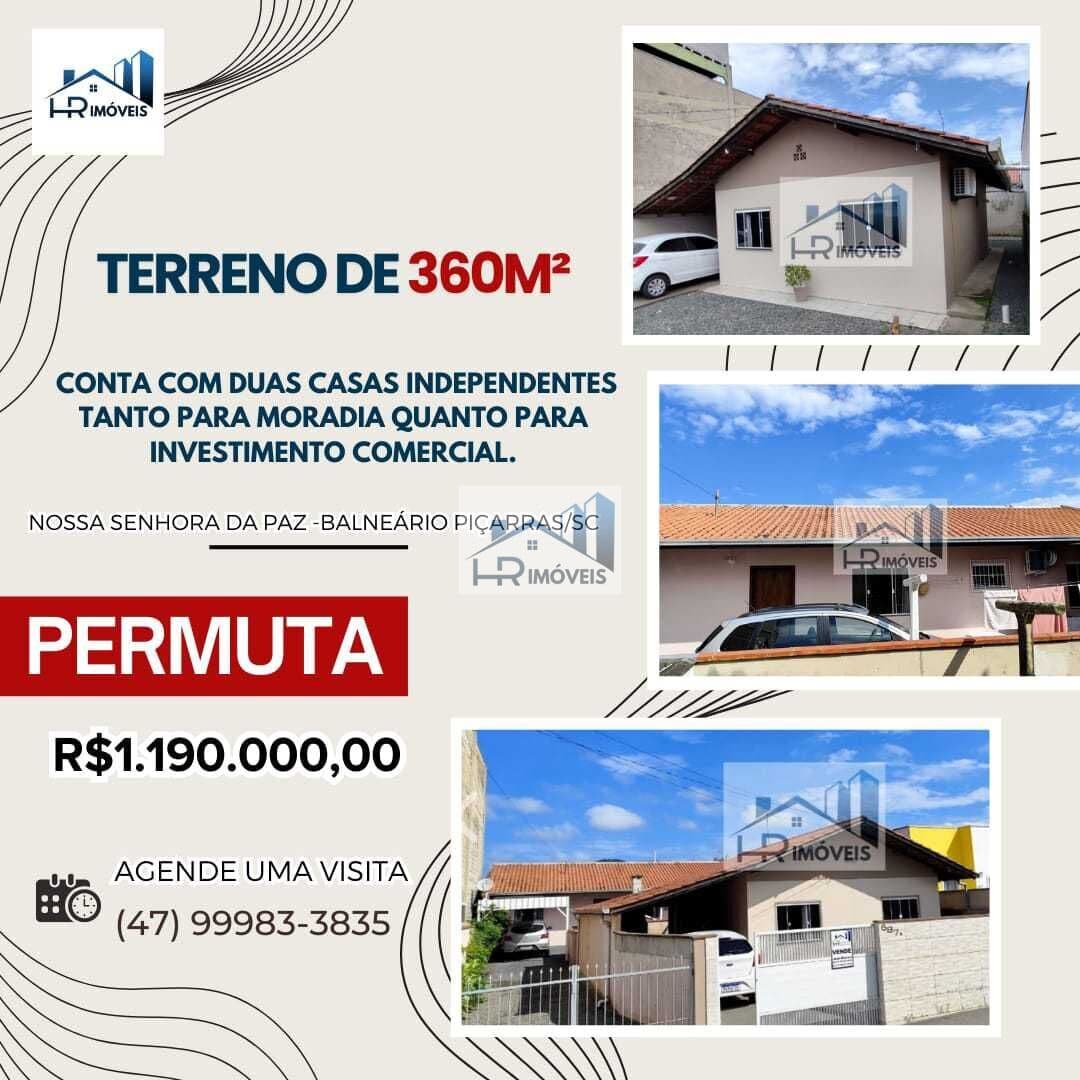 Casa Alvenaria em Nossa Senhora da Paz, Balneário Piçarras/SC