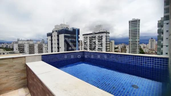 Cobertura Duplex com Vista para o Mar à venda na Ponta da Praia em Santos/SP