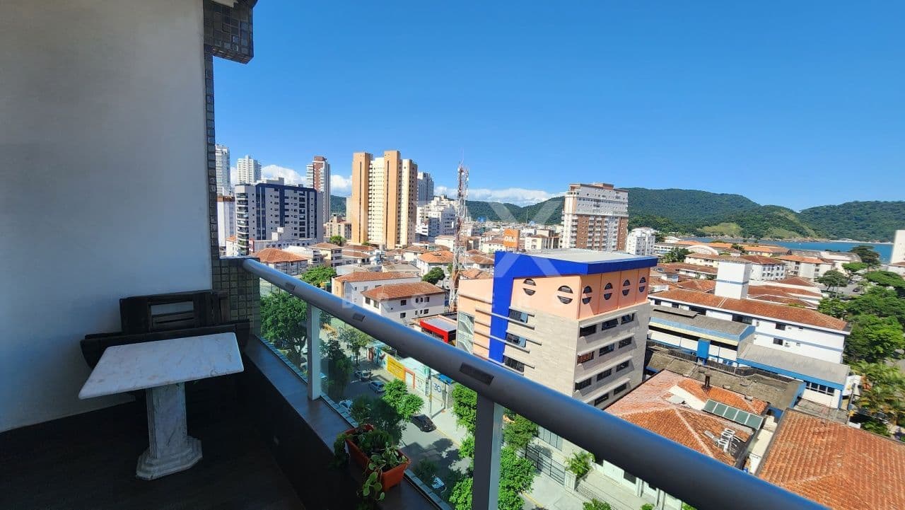 Cobertura Duplex com 4 Dormitórios e Vista para o Mar na Ponta da Praia em Santos/SP