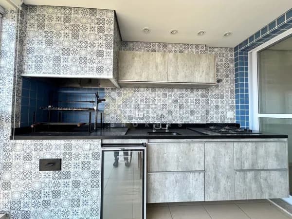 Maravilhoso Apartamento com Vista para o Mar e Terraço Gourmet com 3 Suítes na Aparecida em Santos/SP