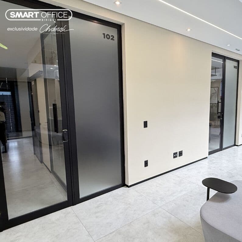 Sala Comercial Mobiliada – Smart Office Birigui