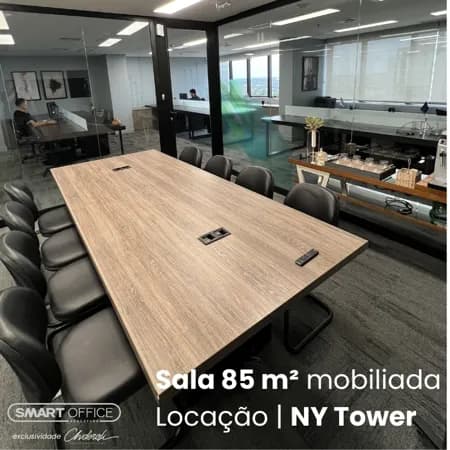 Sala 85 m² | Mobiliada | NY Tower | Araçatuba-SP