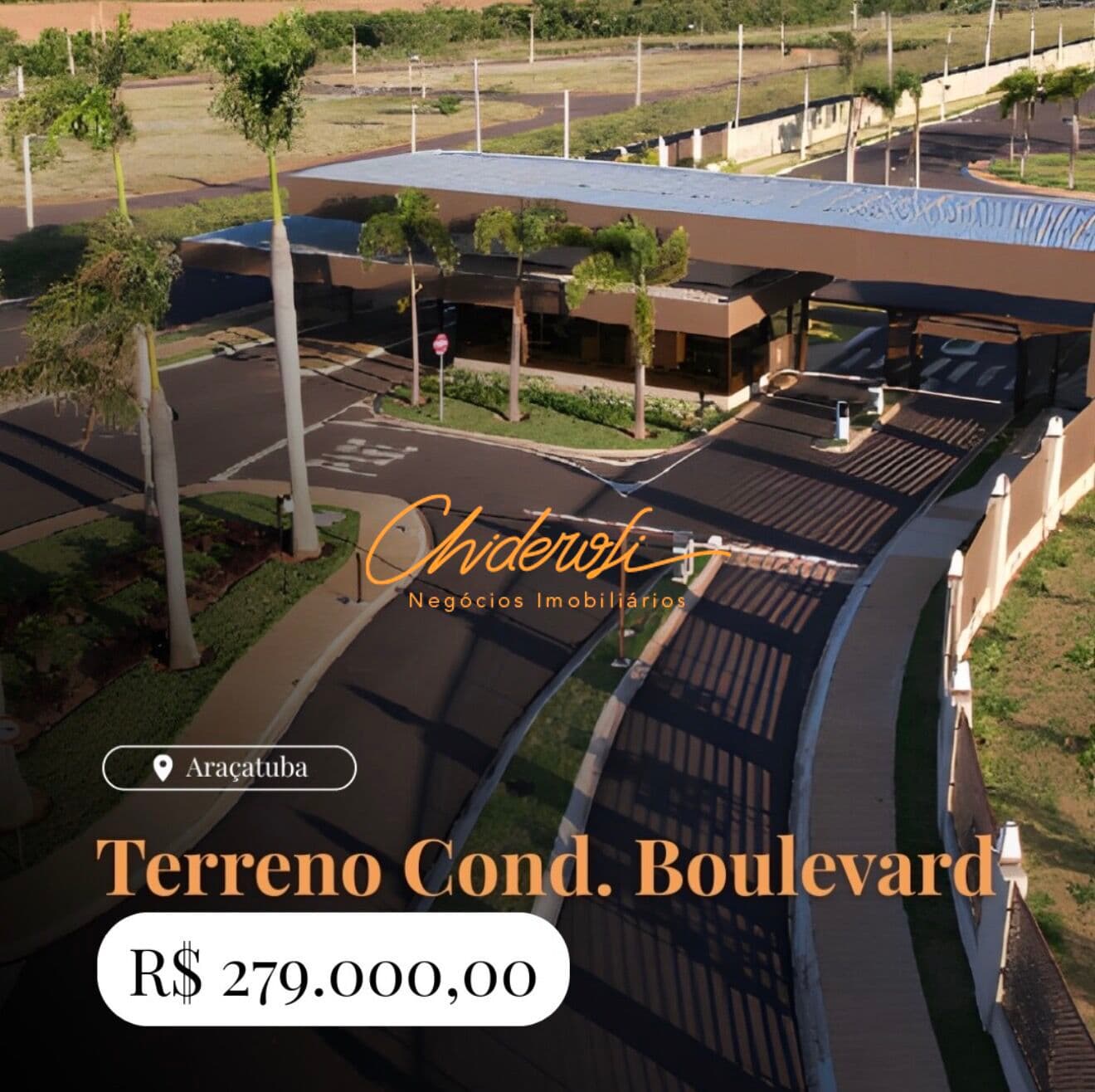 Terreno em Condomínio Royal Boulevard - Oportunidade