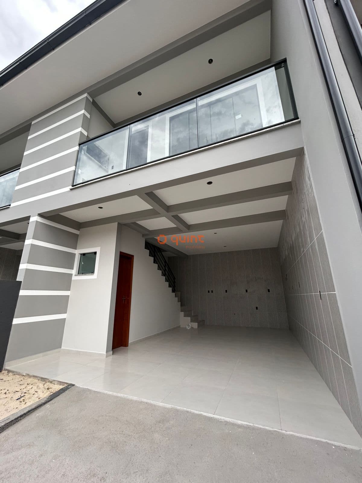 Casa construída andar superior