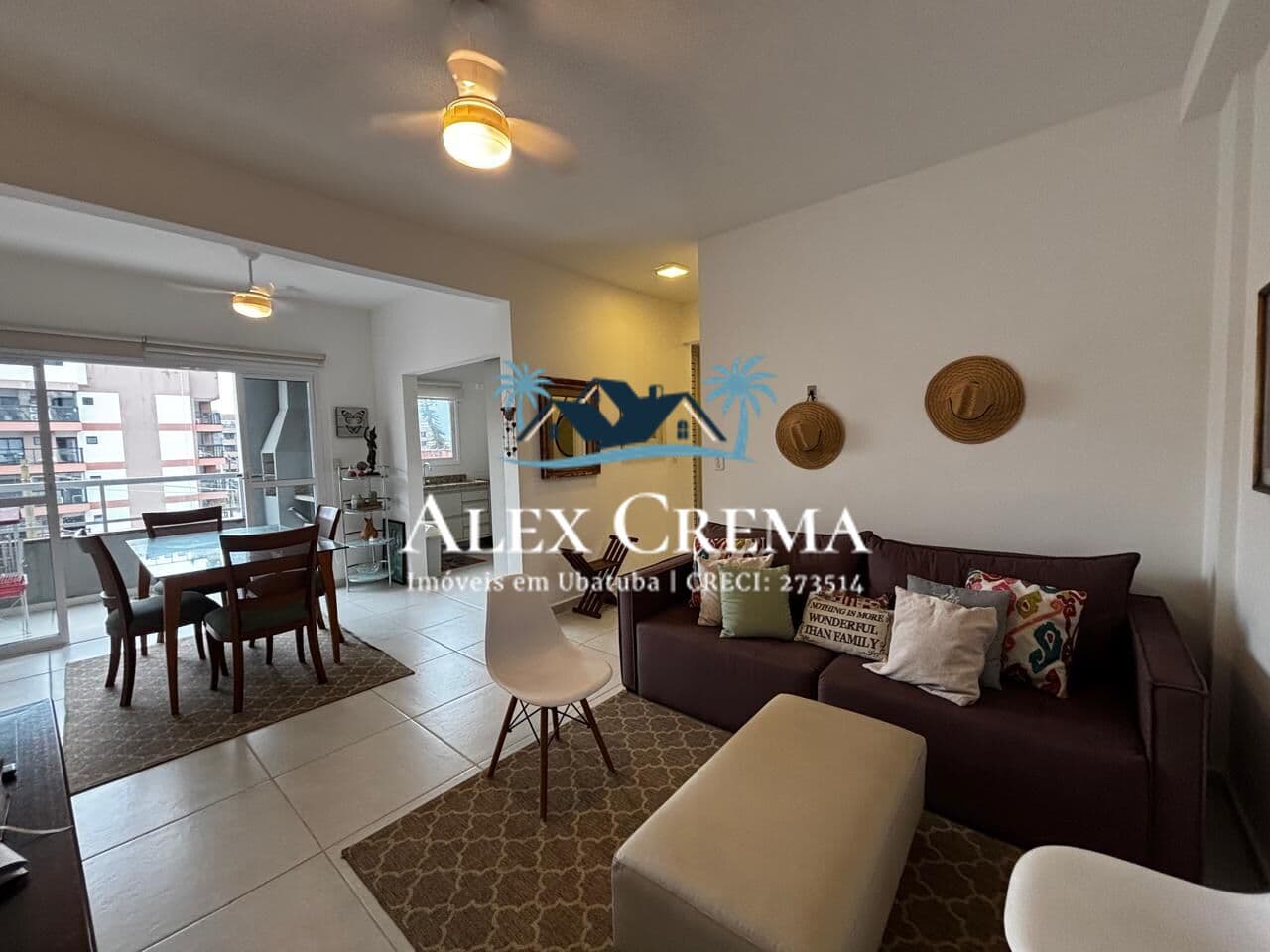 Apartamento Mobiliado no Itaguá – Ubatuba | Porteira Fechada