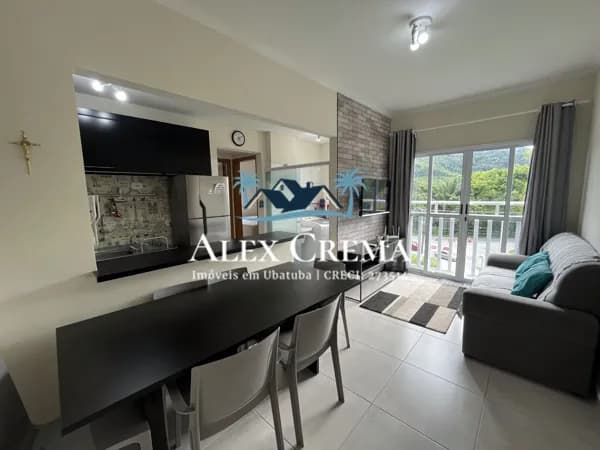 Apartamento com 2 dormitórios à venda, Lazer Completo - Estufa I - Ubatuba/SP
