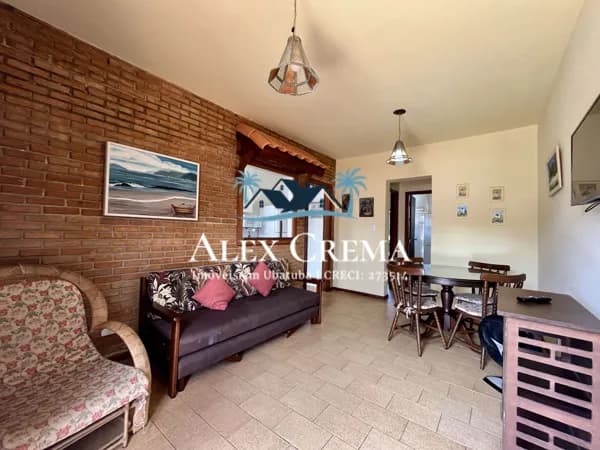 Apartamento frente ao mar no Perequê-Açu.