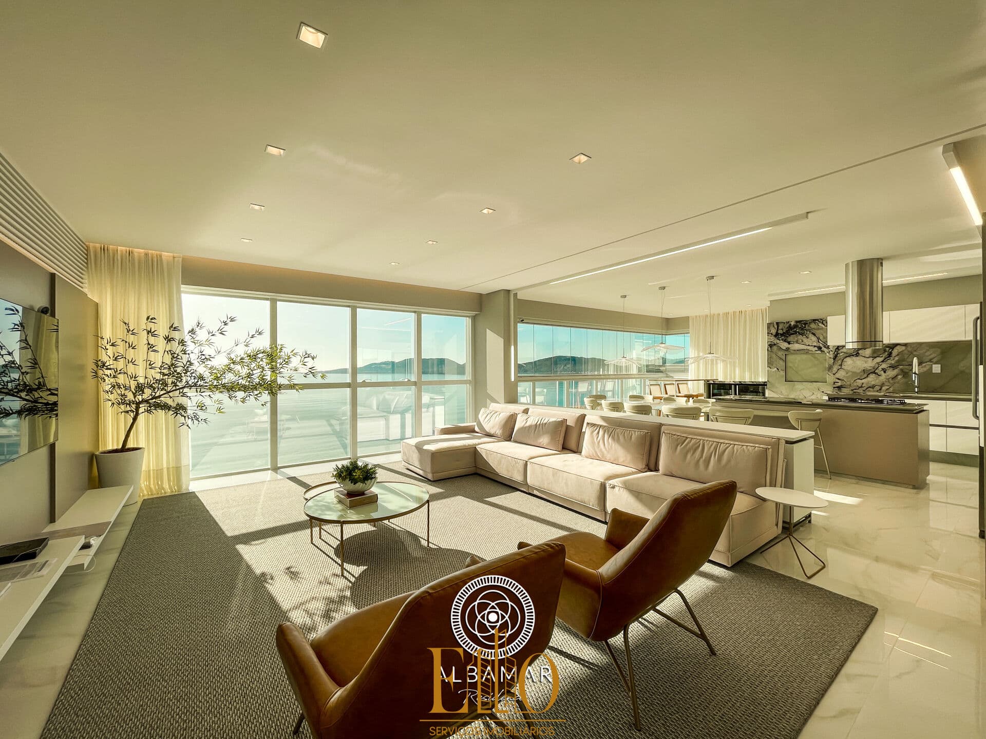 Apartamento frente mar, pronto para morar, em frente ao novo Pier.