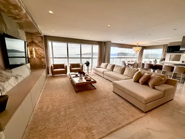 Edifício Albamar Residence , 4 Suítes e 3 vagas. Frente pro MAR. próximo ao píer