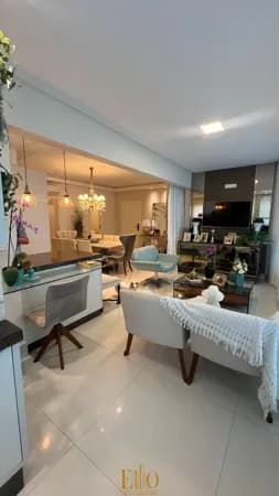 Apartamento Edifício Grand Chateau, Dallo 03 Suítes + 02 Vagas Mobiliado/Alto Padrão. Meia Praia Itapema/SC