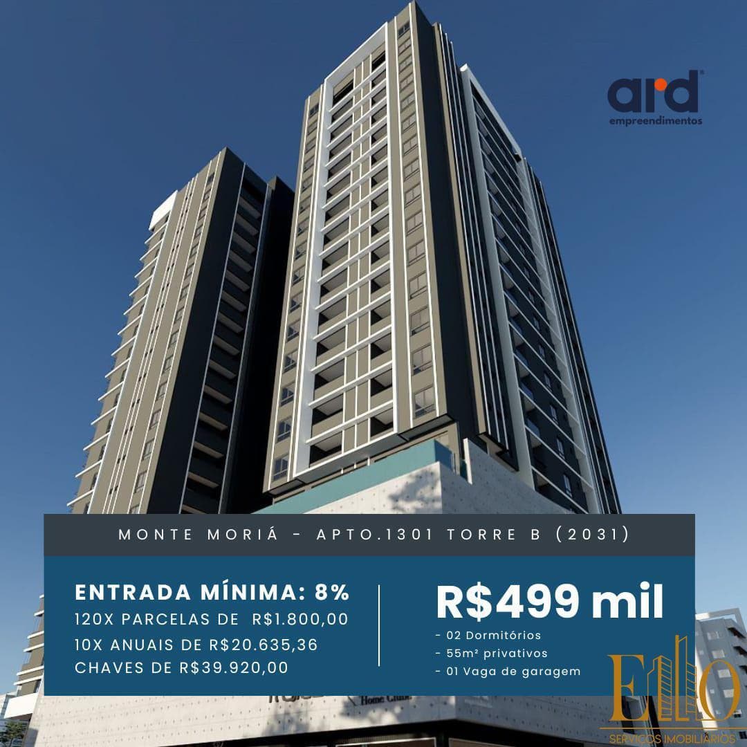 Loft MONTE MORIÁ Home Club, Bairro Morretes: 01 ou 02 Suítes. Itapema/SC