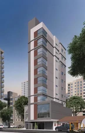 Apartamento Padrão, 01 por andar Edifício Cartago 02 Suítes + 1 dormitório. Meia Praia