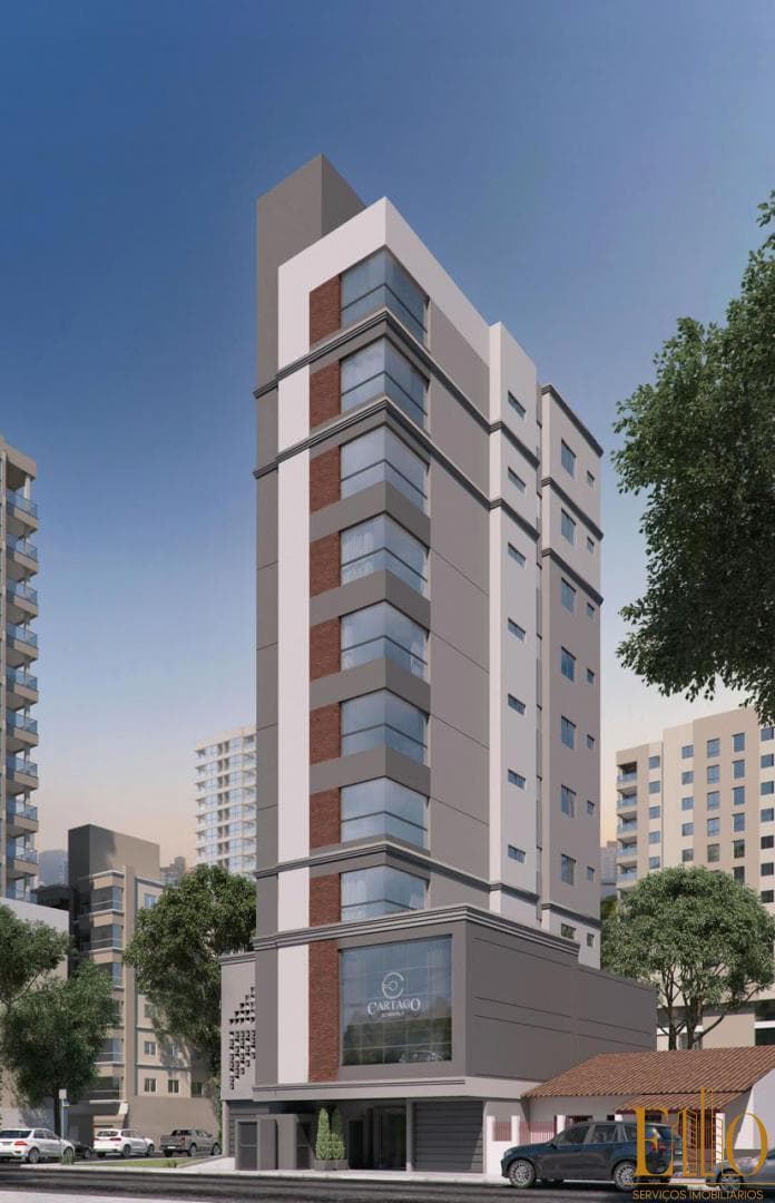 Apartamento exclusivo com 1 por andar, Edifício Cartago 2 Suítes + 1 dormitório. Meia Praia