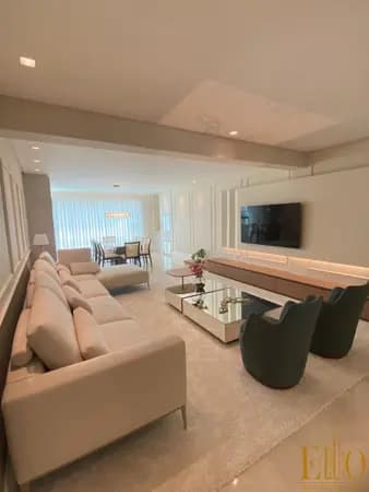 Apartamento Edifício Residencial CARTIER , 04 Suítes+03 Vagas. Mobiliado pronto pra morar! Prédio Frente MAR. Meia Praia em itapema/SC