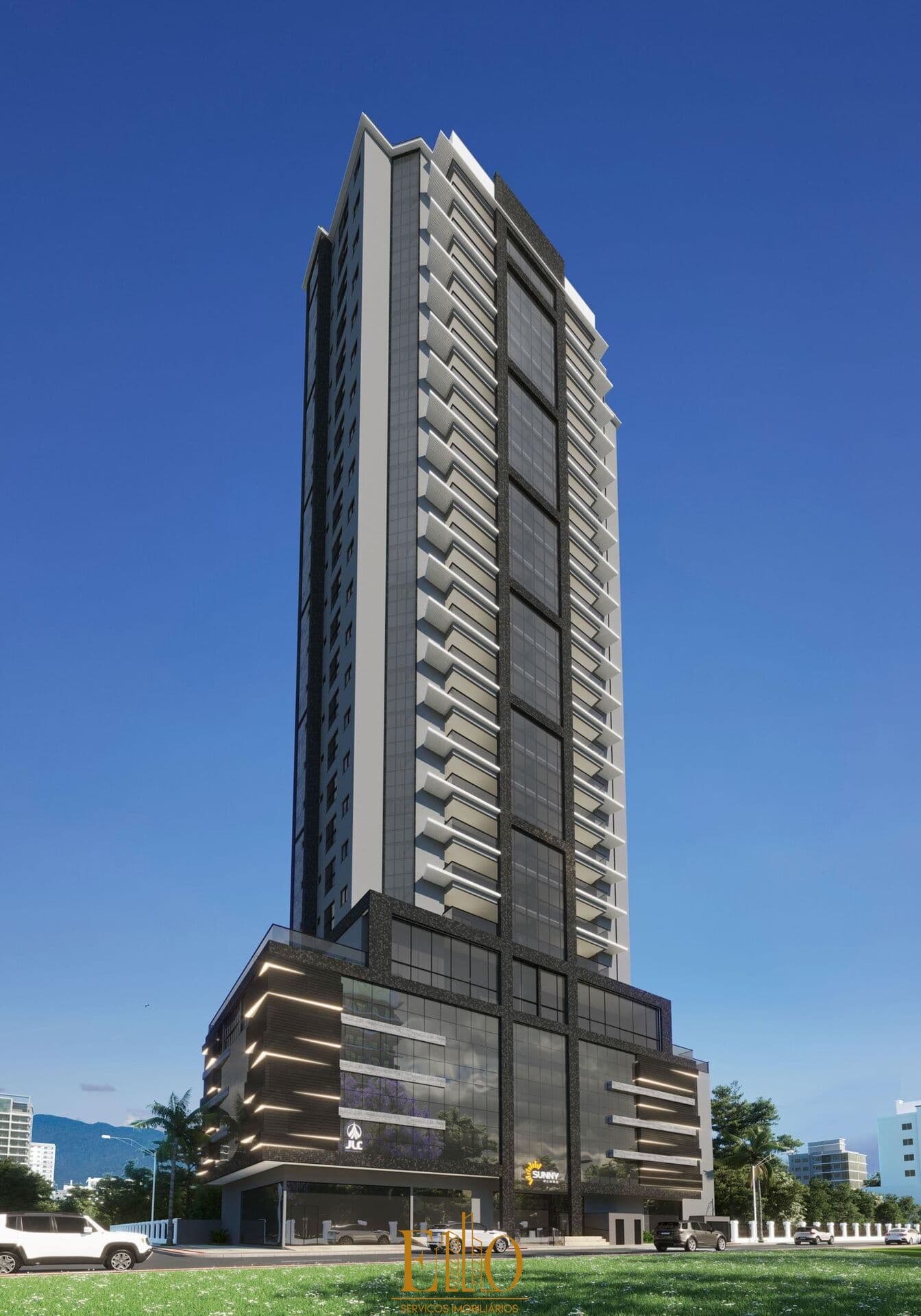 EXCLUSIVIDADE - Edifício Sunny Place - 3 suítes e 3 vagas de garagem em Meia Praia