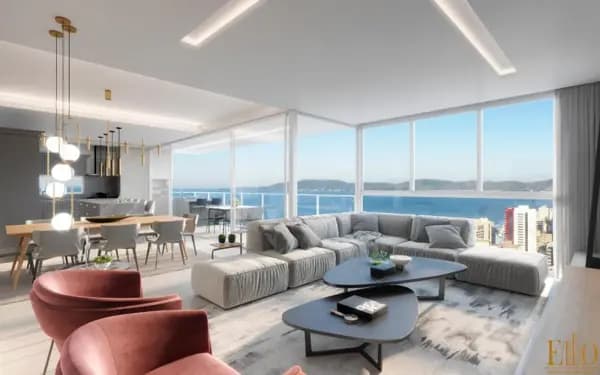 Edifício Grand Mistral, 04 Suítes e 03 vagas na Meia Praia em Itapema/SC