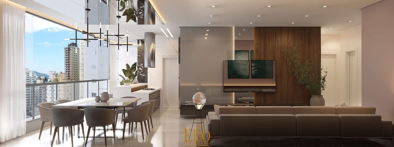 Apartamento Alto Padrão, 03 Suítes + 02 Vagas. Meia Praia em Itapema /SC
