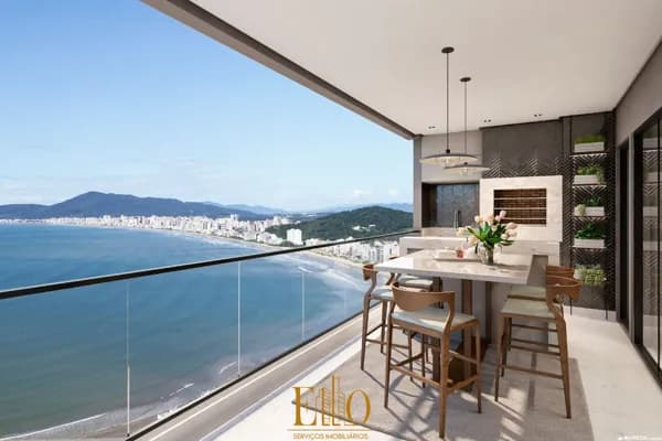Apartamento Alto padrão à venda, 03 Suítes + 2 Vagas, Vista Mar! Lazer completo. Park Avenue