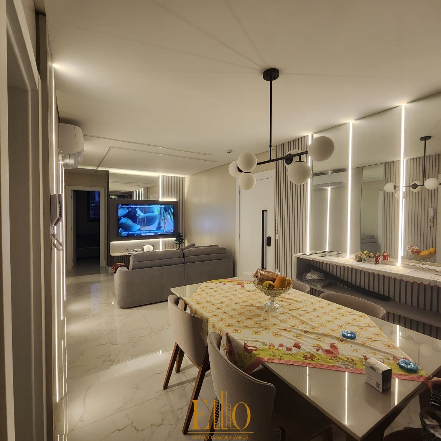 Apartamento Quadra Mar 3 Suítes Mobiliado em Balneário Perequê | Porto Belo | SC