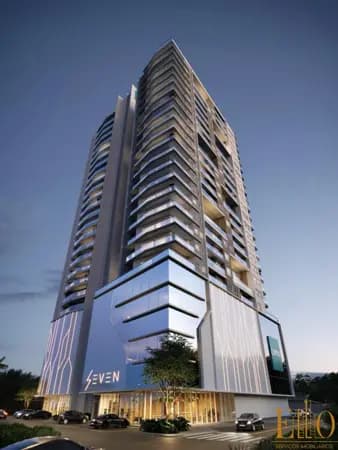 Lançamento! Apartamento Seven, A 400 metros do MAR, LAZER NO ROFTOP. 2 ou 3 suítes. Balneário Perequê/SC