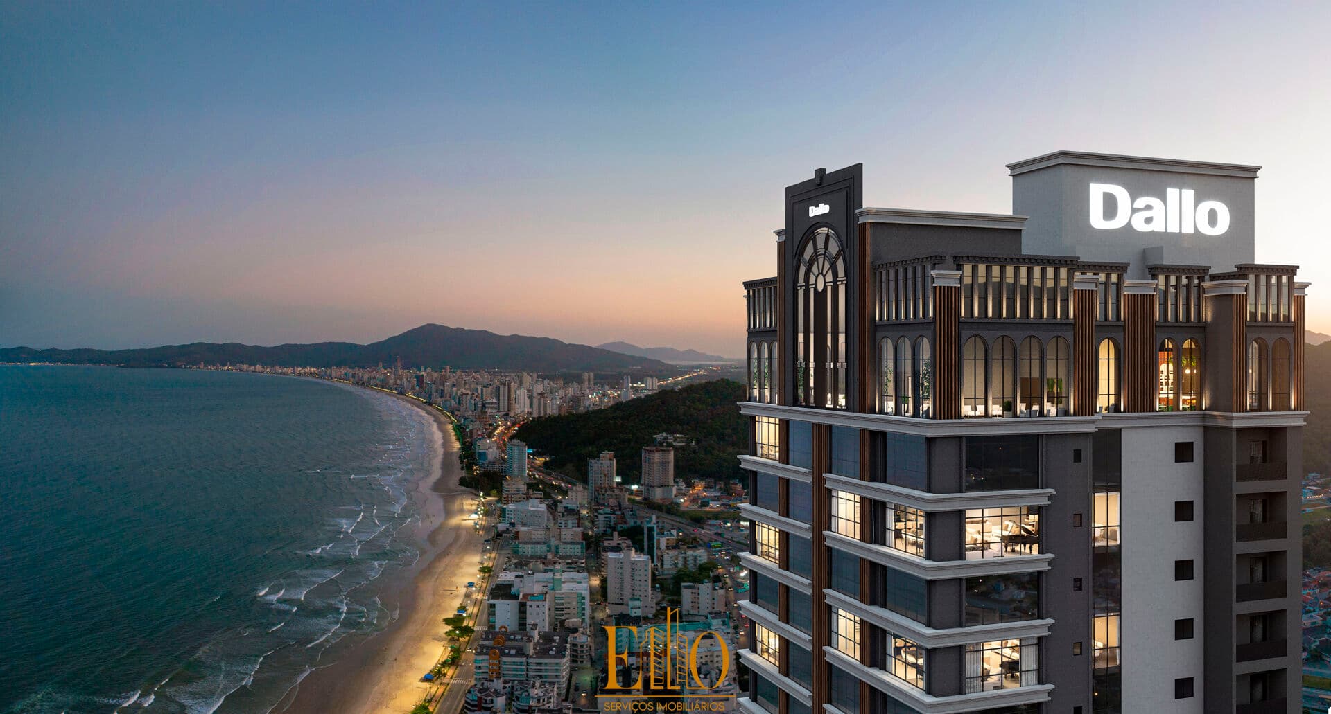 Apartamento Alto padrão Dallo, La Rocca. Centro em Itapema /SC 04 Suítes + 03 Vagas.
