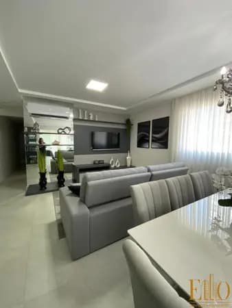Apartamento Edifício Residencial Notre Dame, 03 Suítes e 02 vagas. mobiliado e equipado. Meia Praia em Itapema /SC