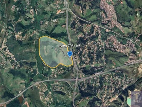 Área Industrial, com 782.000m², em Chácaras Santa Maria, Jacareí/SP