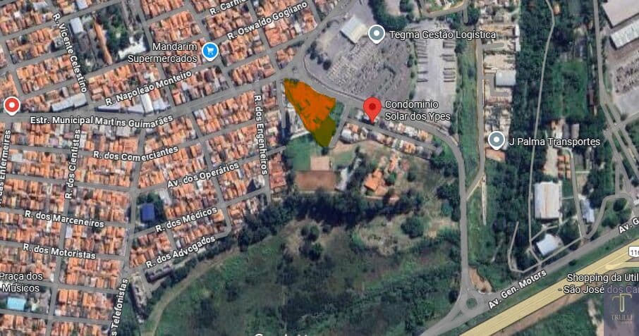 Área Residencial - 7.562,00 m², em Vila Patrícia, São José dos Campos/SP
