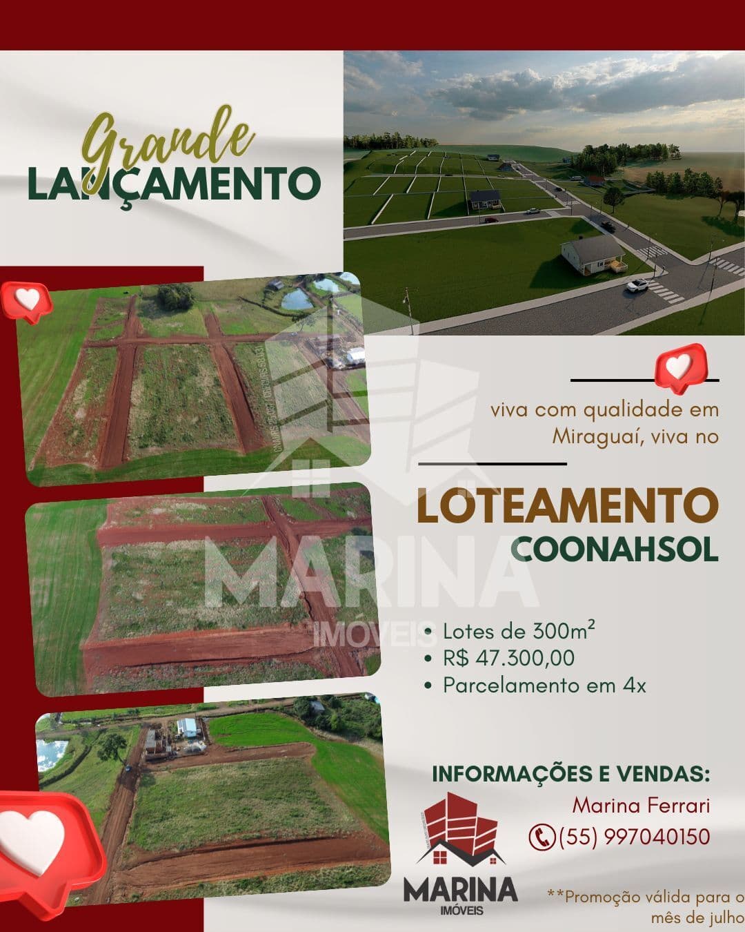 Lote/Terreno em Miraguaí - Centro