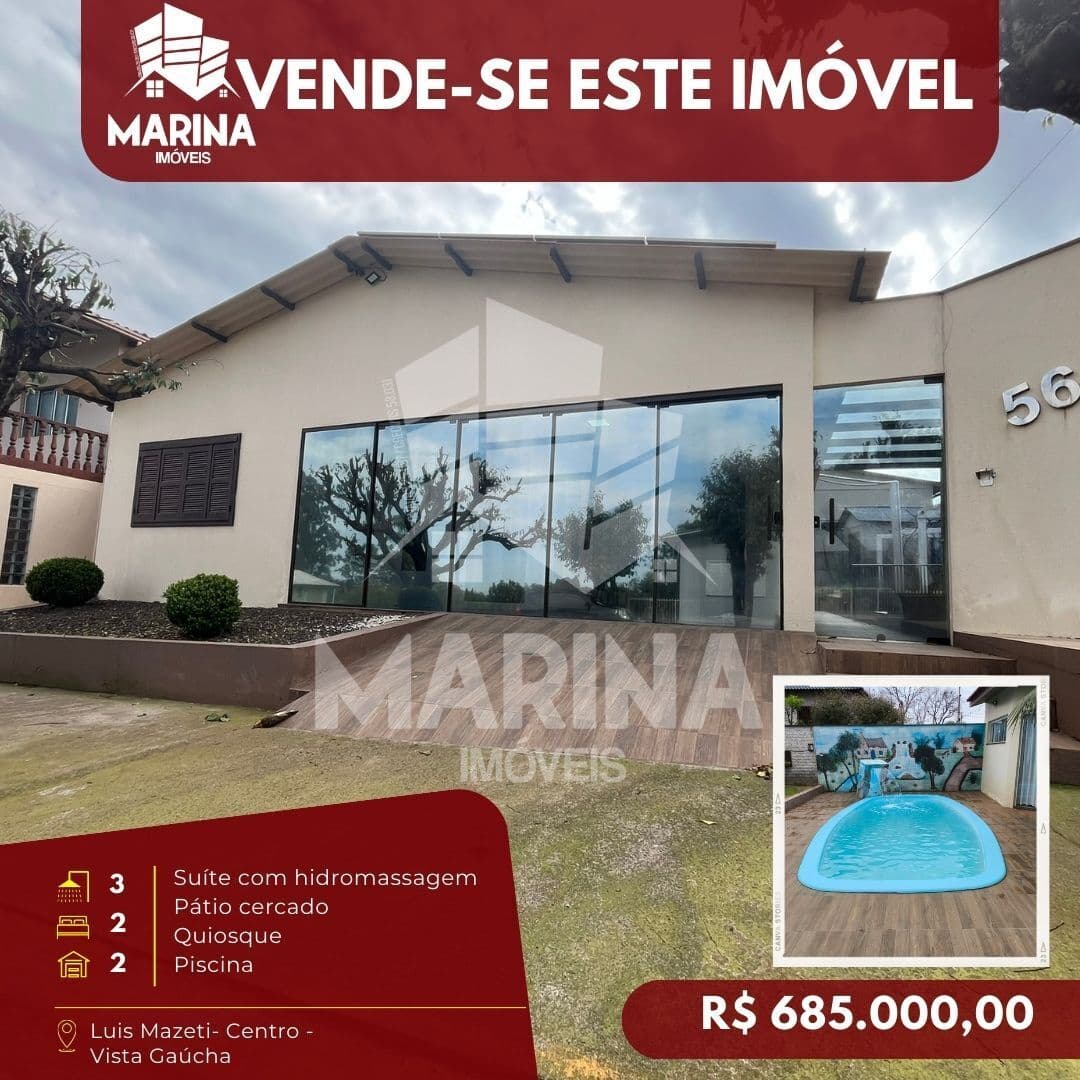 Casa em Vista Gaúcha - Centro