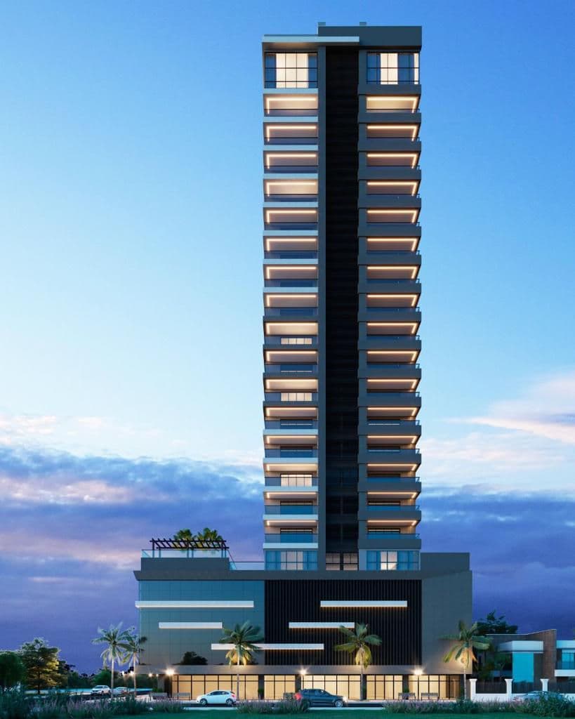 Cobertura excelente,ótima área de lazer,em Meia Praia.