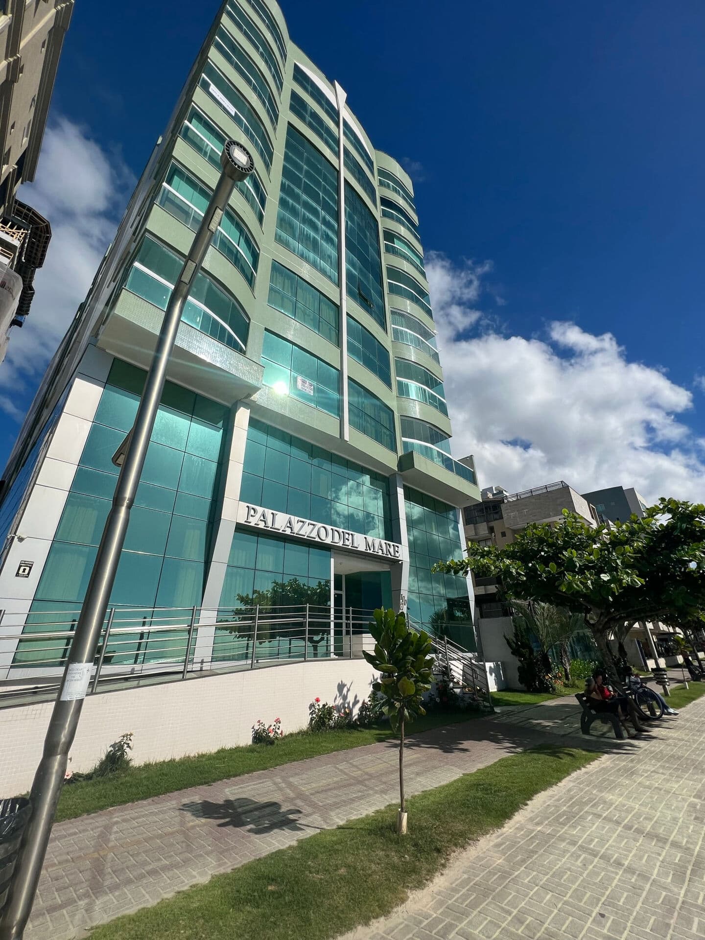 Empreendimento frente mar,ótima área de lazer.