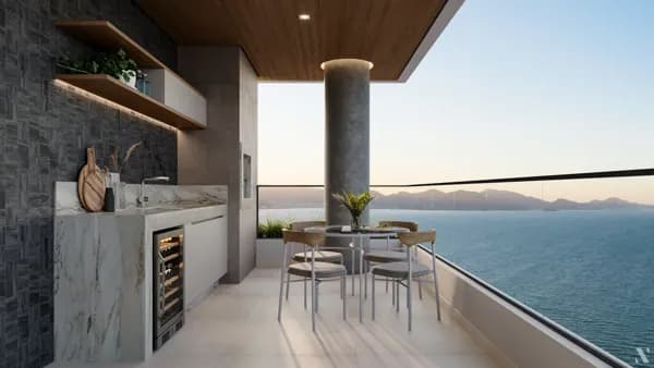 Empreendimento ótimo,em Perequê,com lazer no Rooftop.