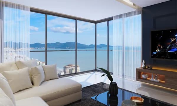 Excelente empreendimento,completo lazer,quadra do mar.