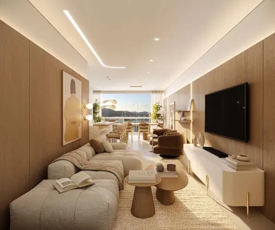 Empreendimento em Porto Belo,completa área de lazer.