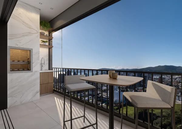 Ótimo apartamento com área de lazer excelente,em Perequê.