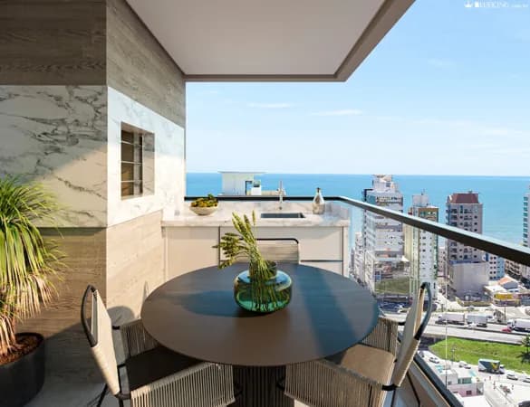 Empreendimento com lazer,localizado em Itapema.
