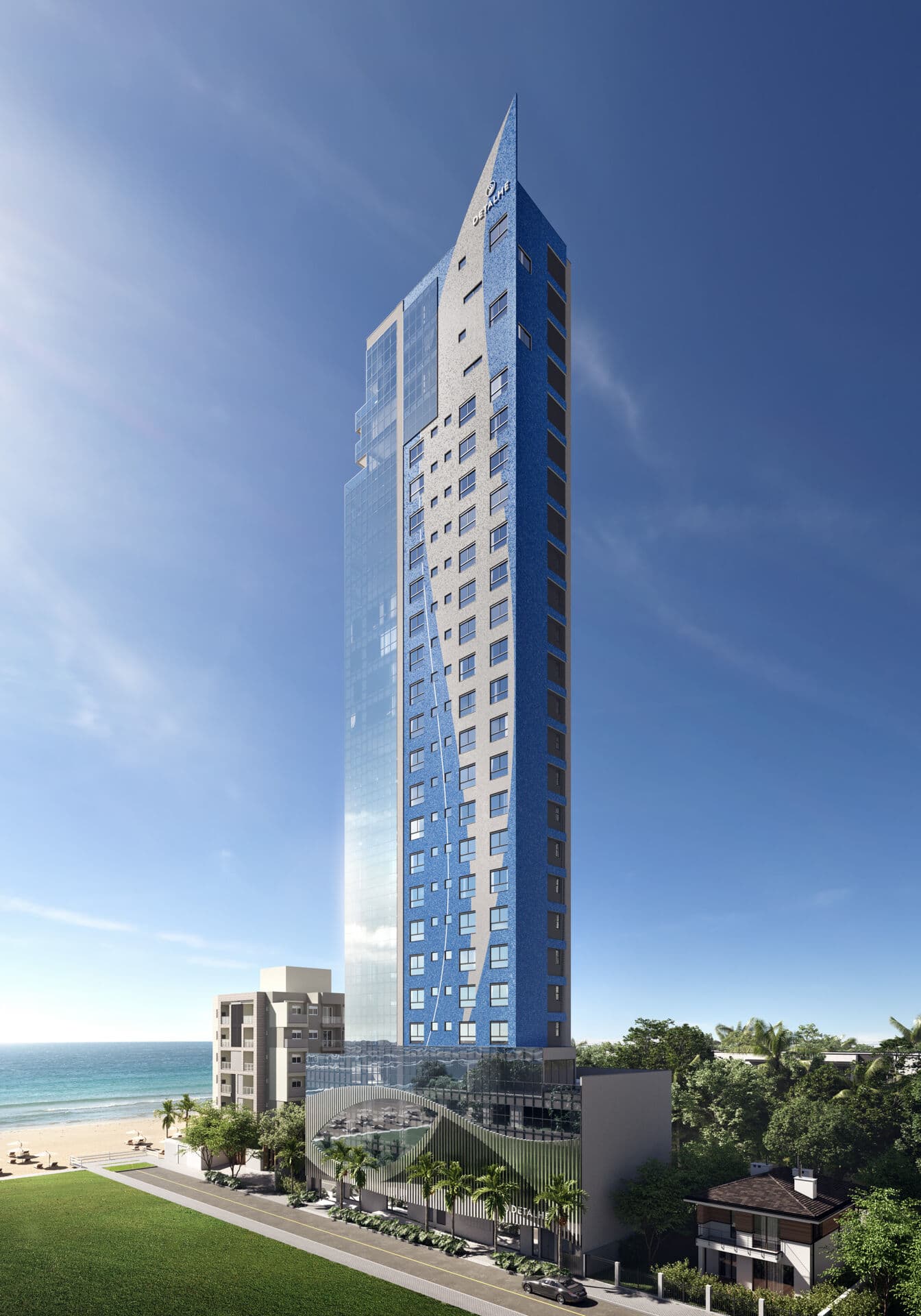 Empreendimento quadra do mar,ótimo lazer,em Meia Praia.