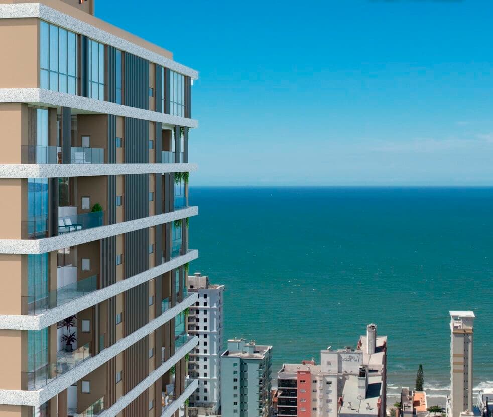 Excelente empreendiemento,em Meia Praia,ótima área de lazer.
