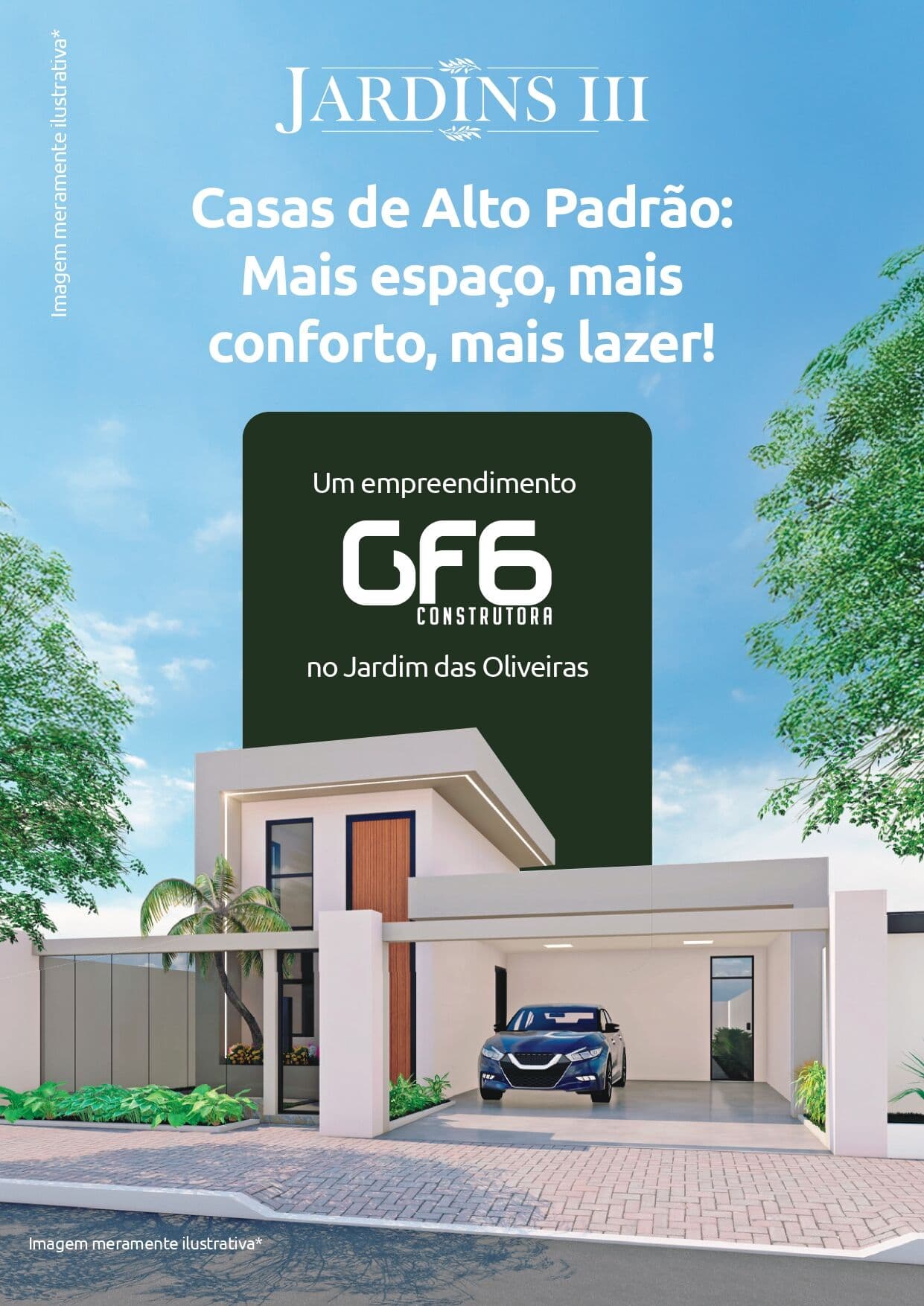 CASA ALTO PADRÃO GF6 JARDIM DAS OLIVEIRAS