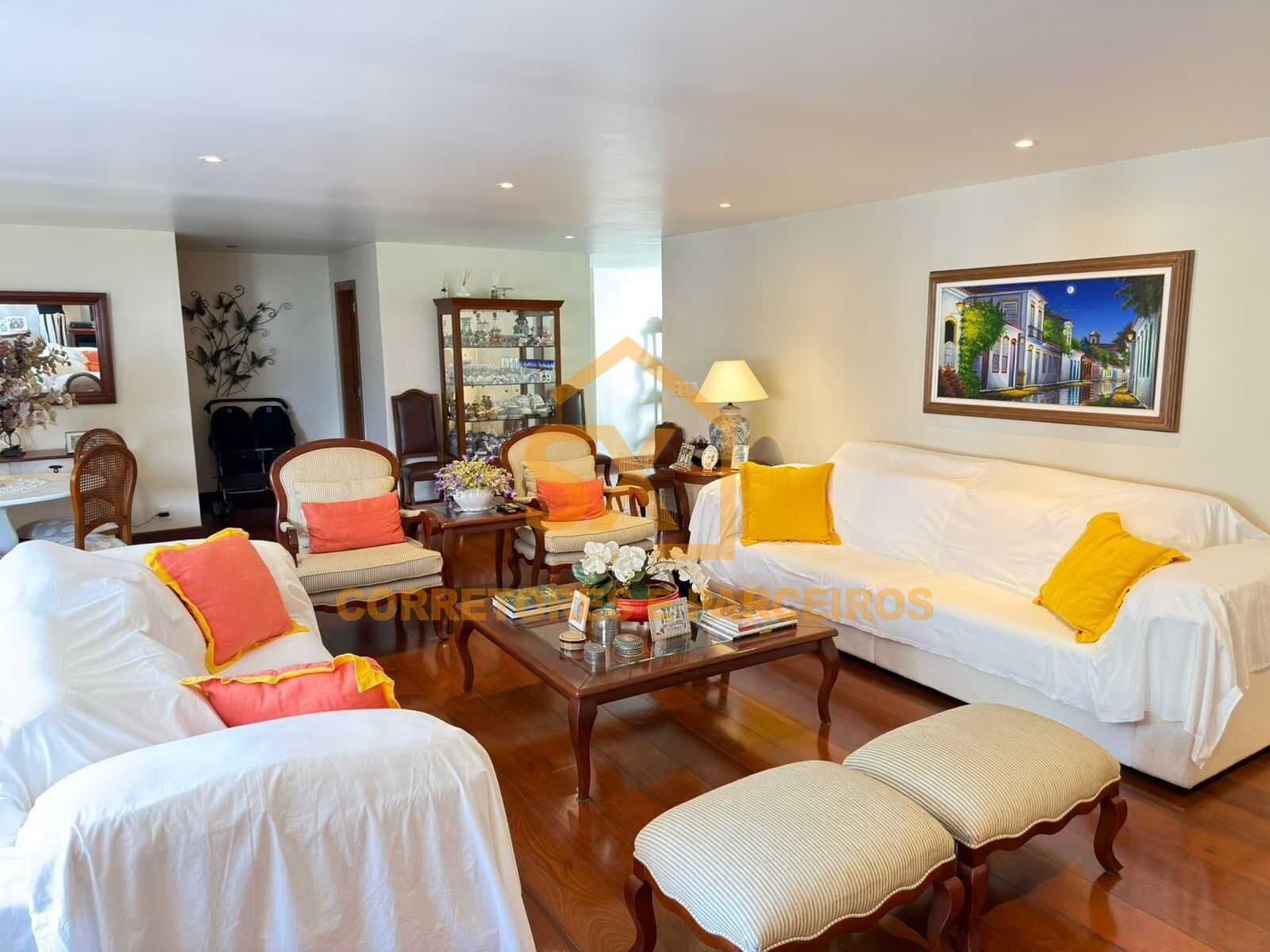 Apartamento Alto Padrão Excelente, 240m², 3 quartos, Lagoa, Rio de Janeiro