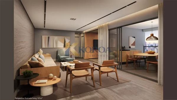Apartamento 107m² 3 Suítes e 2 Vagas - Perdizes